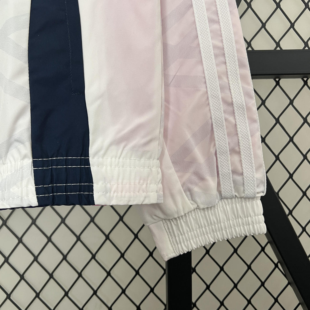 Germany 2024/25 Reversible Windbreaker Jacket - White/Pink