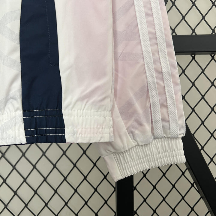 Germany 2024/25 Reversible Windbreaker Jacket - White/Pink