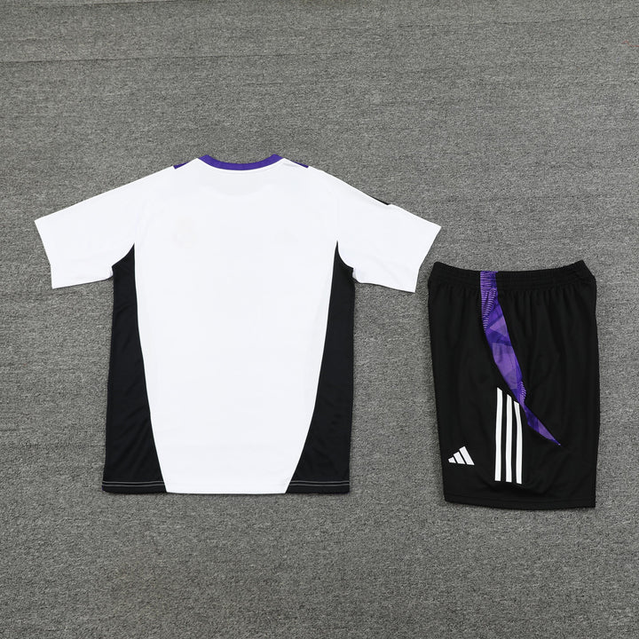 Real Madrid 2024/25 Training Kit - White/Purple