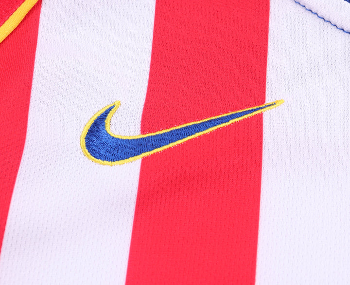 Atletico Madrid 04/05 Children's Home Retro Set - Long Sleeve