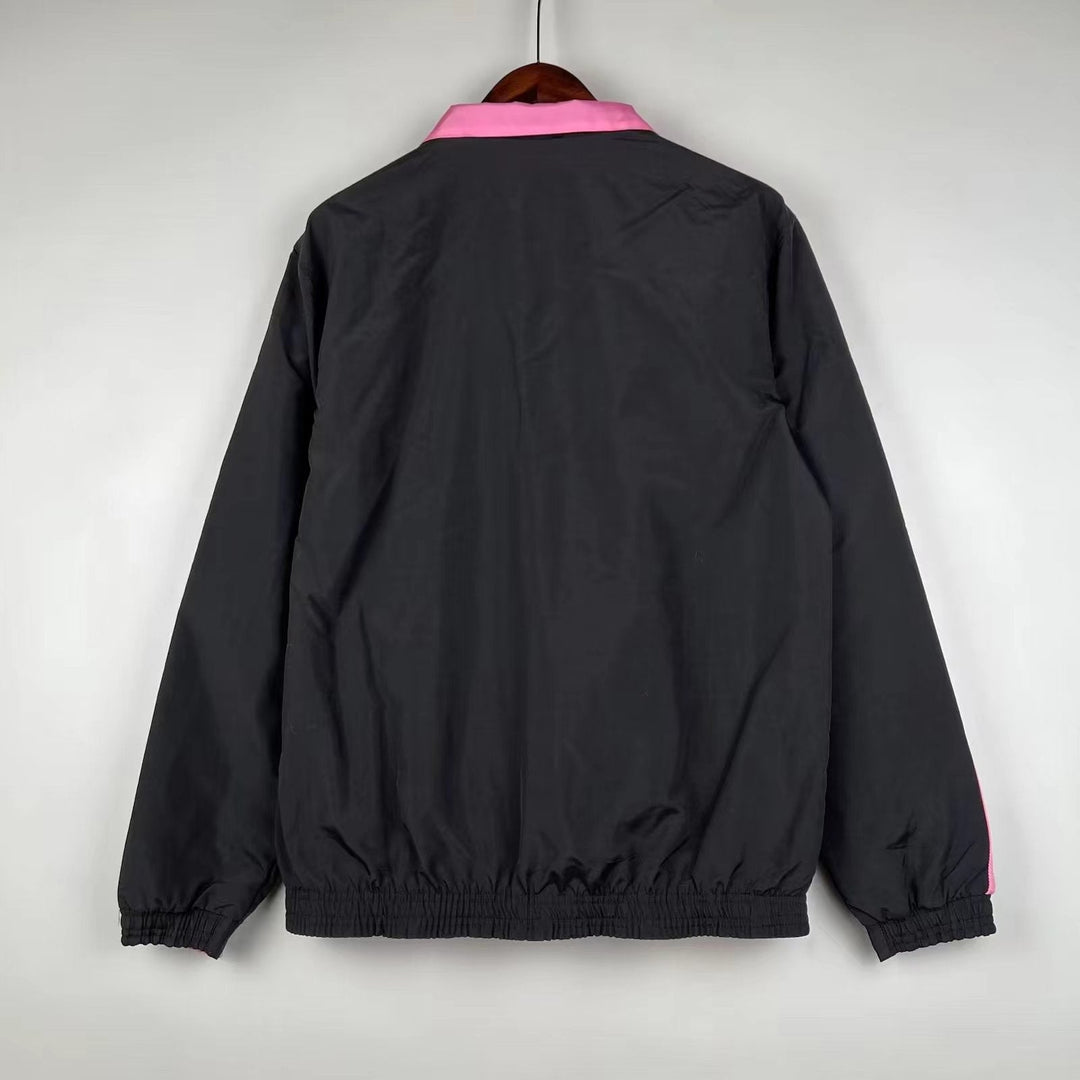 Inter Miami Reversible Windbreaker Jacket - Black/Pink II