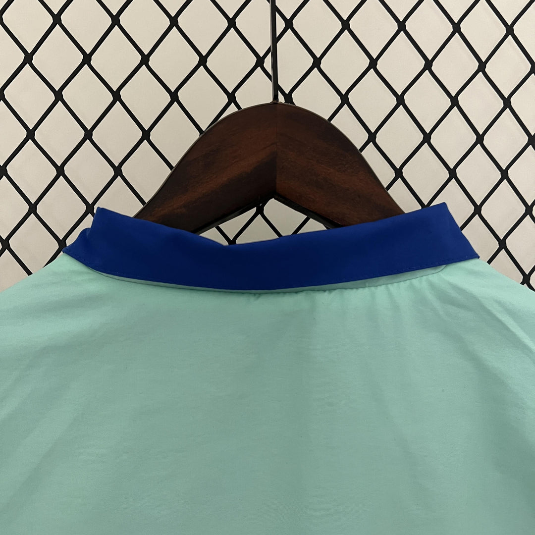 Chelsea Reversible Windbreaker Jacket - Blue/Turquoise