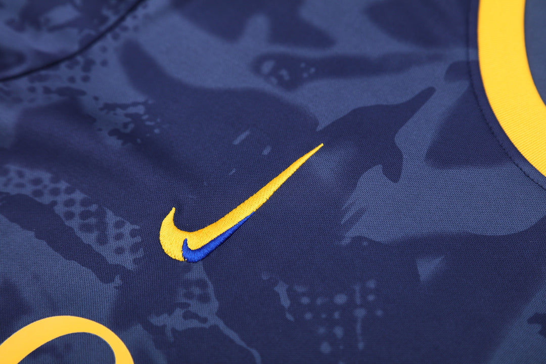 Inter Milan 2025/26 Training Shirt - Navy Blue/Yellow