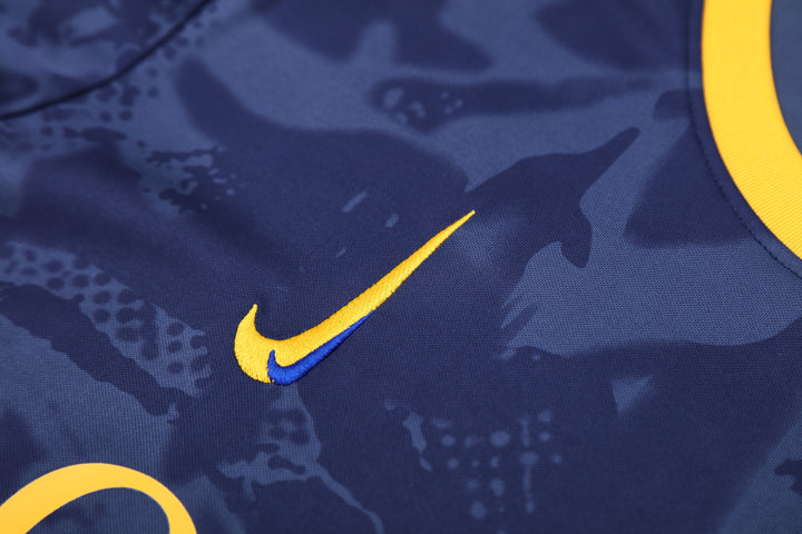 Inter Milan 2025/26 Training Shirt - Navy Blue/Yellow