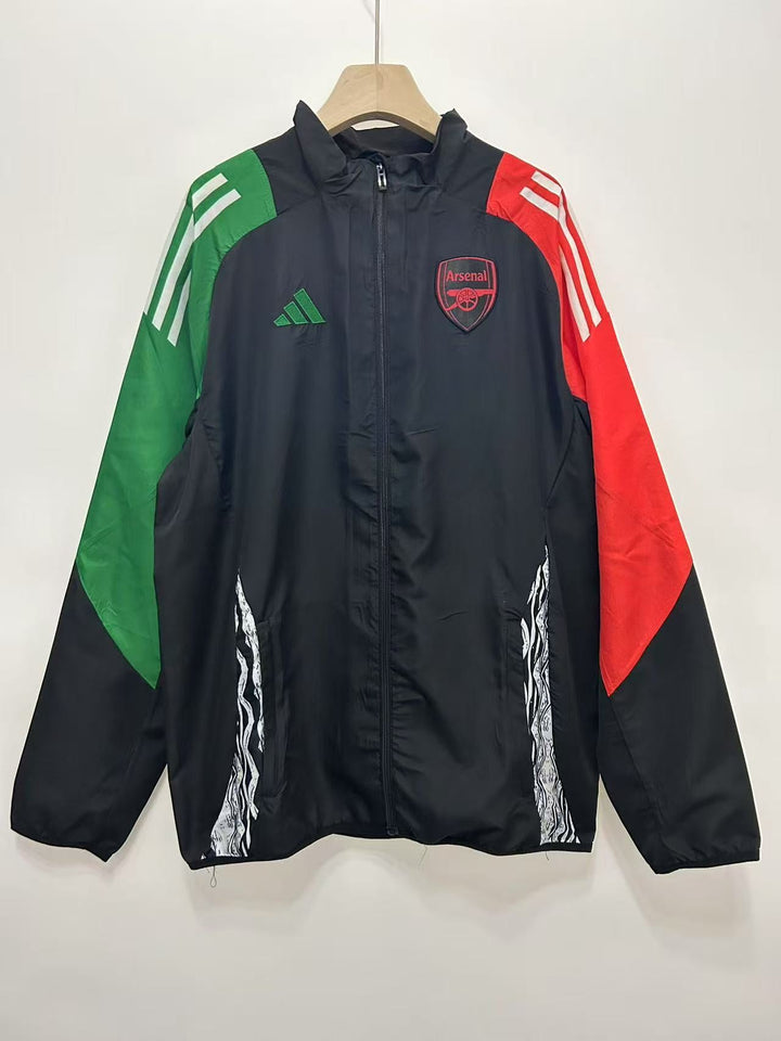 Arsenal Windbreaker Jacket - Black