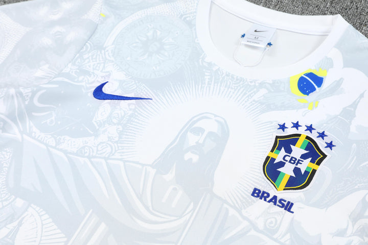 Brazil 2025/26 Training Shirt - White