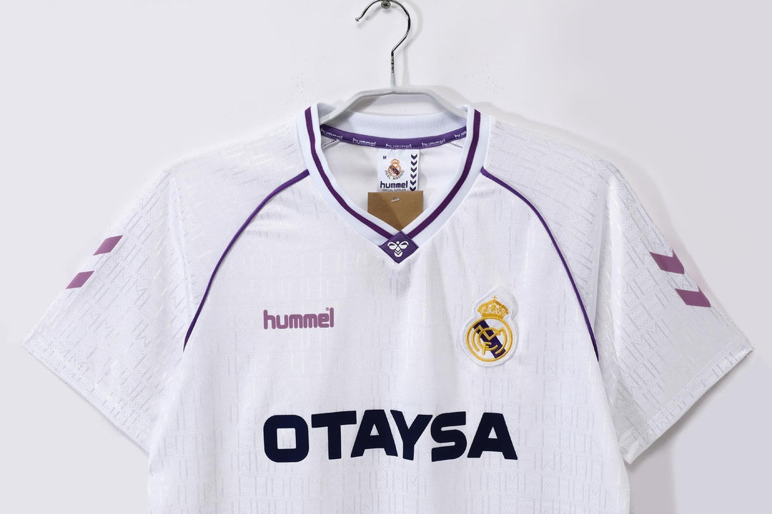 Real Madrid 90/92 Home Retro Shirt