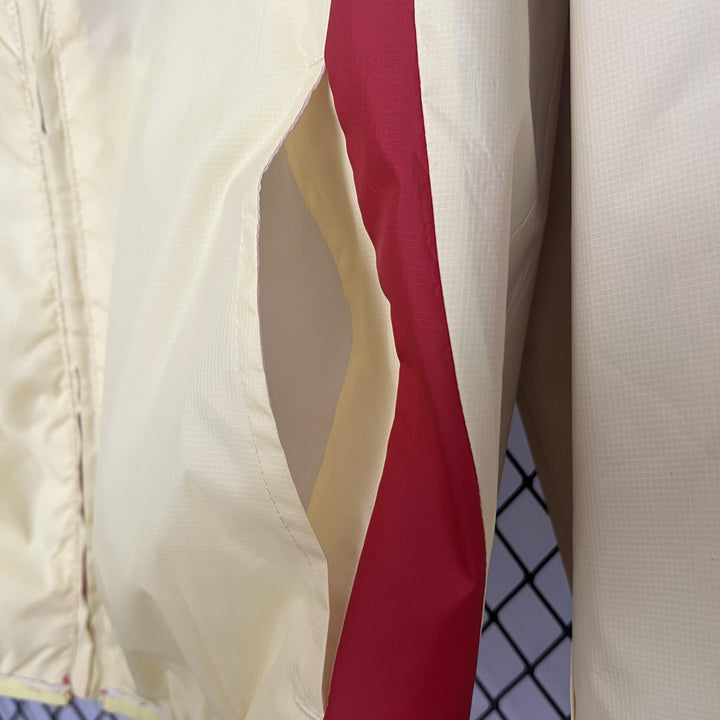 Spain Reversible Windbreaker Jacket - Yellow/Red