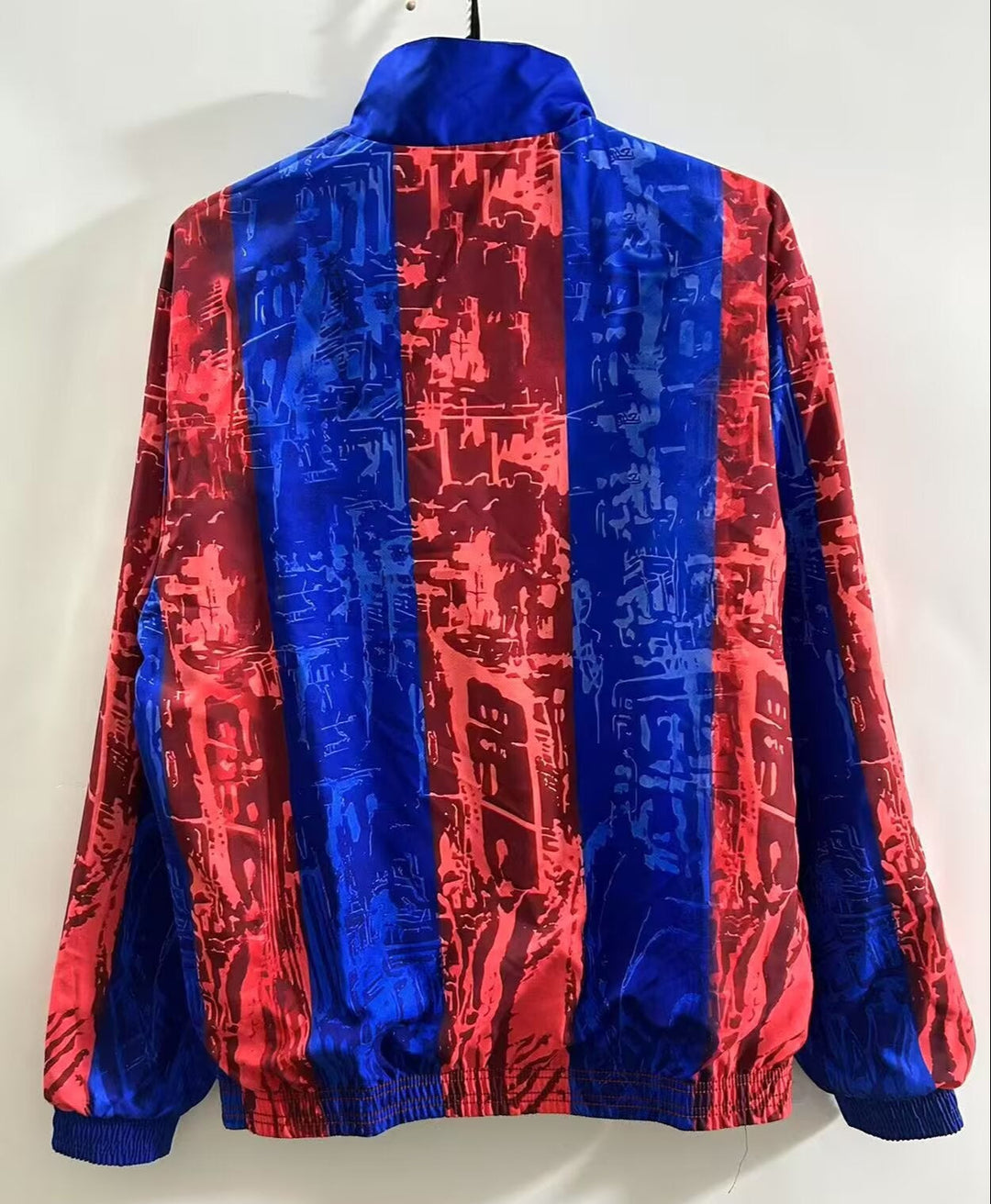 Barcelona 2024/25 Windbreaker Jacket - Blue/Red