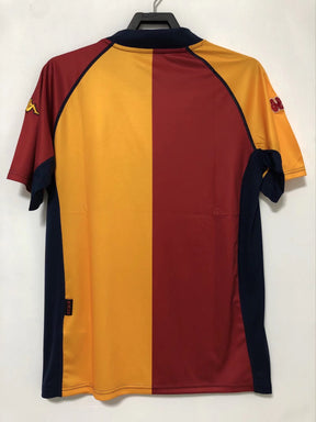 Roma 2000/01 Home Retro Shirt