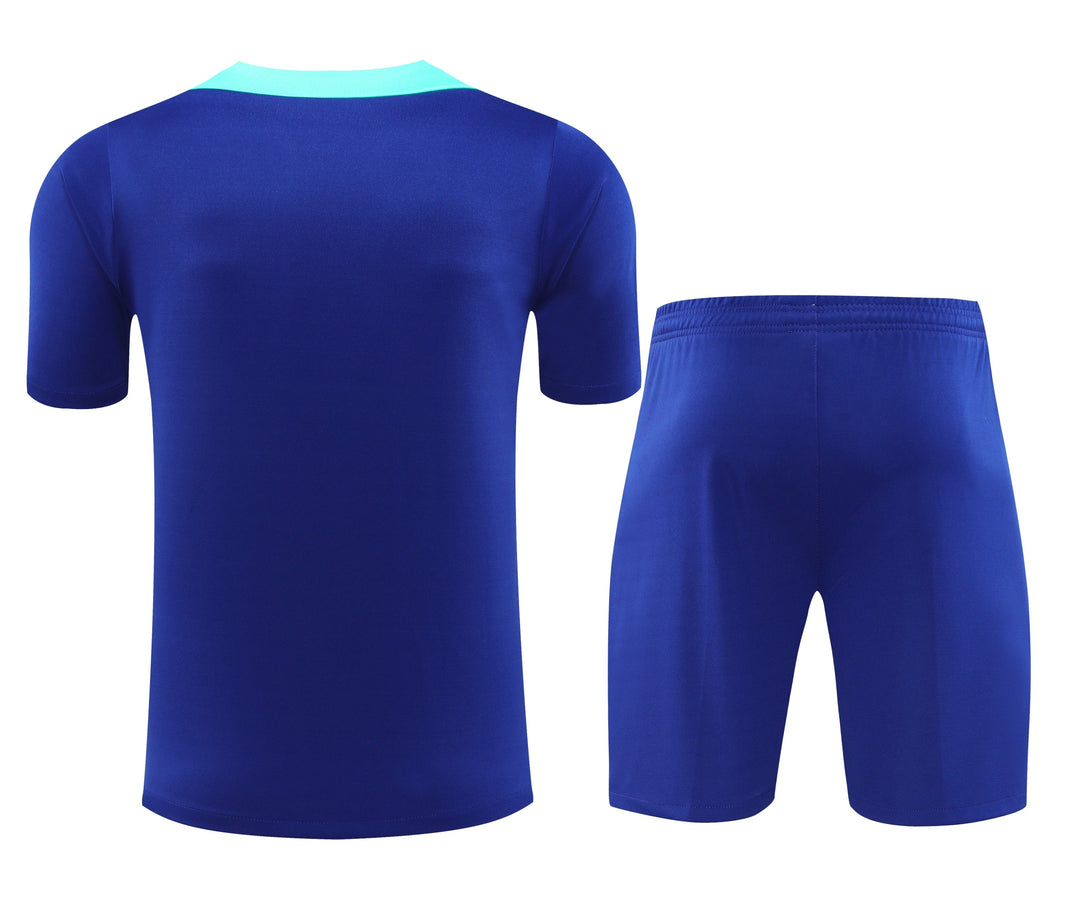 Brazil 2024/25 Training Kit - Navy Blue/Turquoise