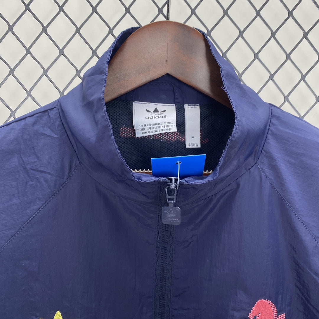Juventus Windbreaker Jacket - Navy Blue