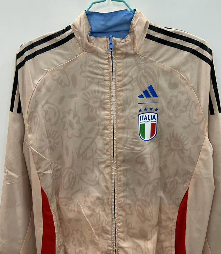 Italy Windbreaker Jacket - Beige