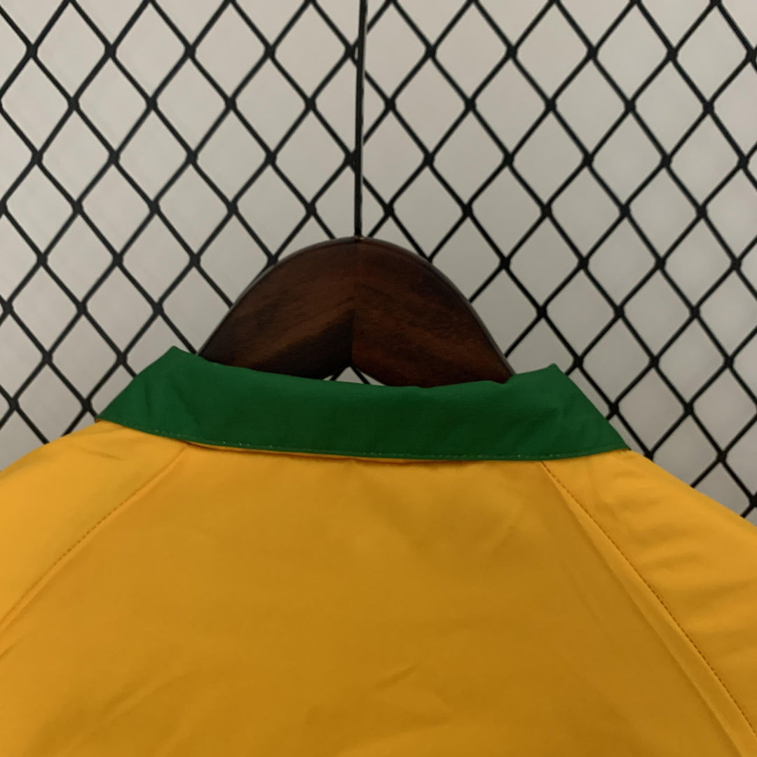Jamaica Reversible Windbreaker Jacket - Green/Yellow