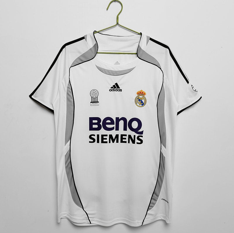 Real Madrid 06/07 Home Retro Shirt