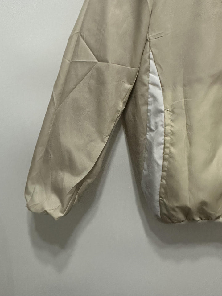 Real Madrid Reversible Windbreaker Jacket - Burgundy/Beige