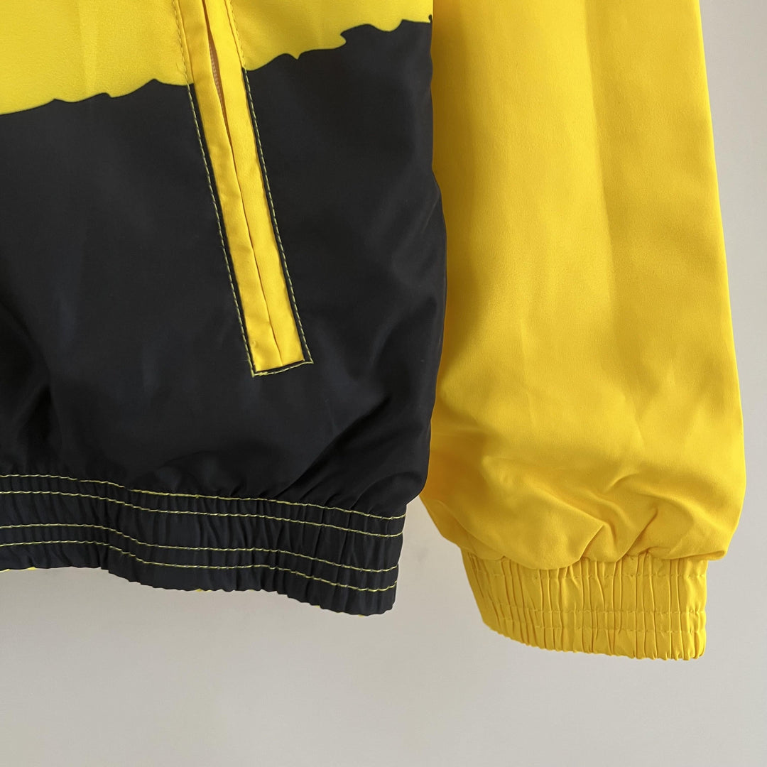 Borussia Dortmund Reversible Windbreaker Jacket - Yellow II