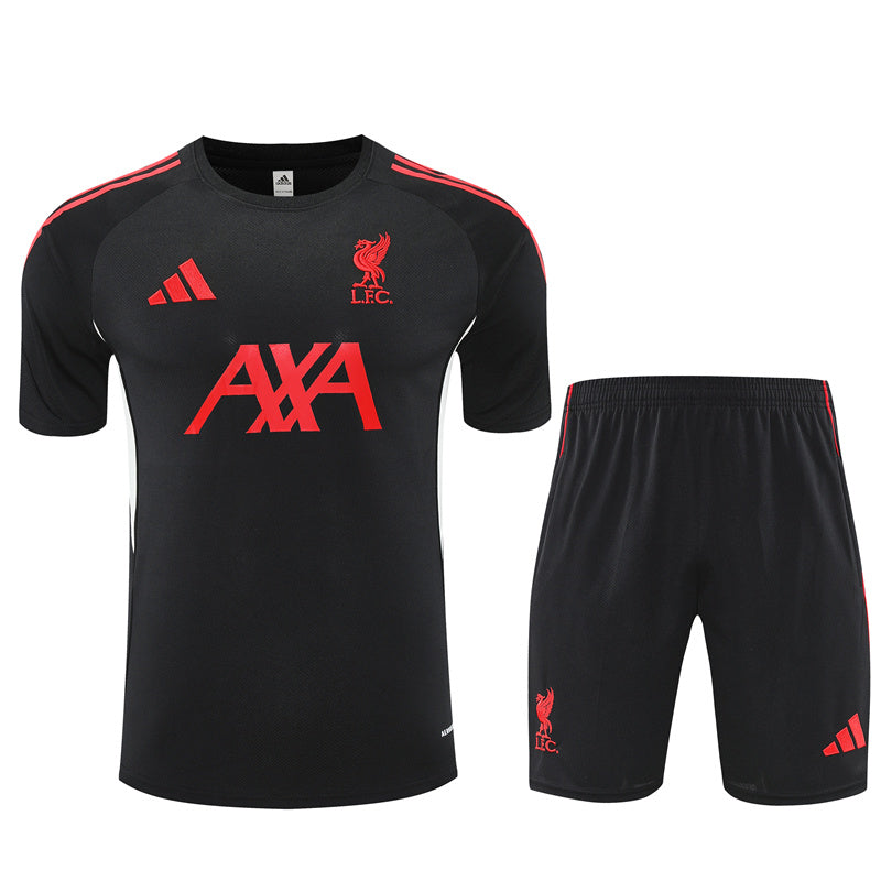 Liverpool Training Kit 25/26 – Black/Red