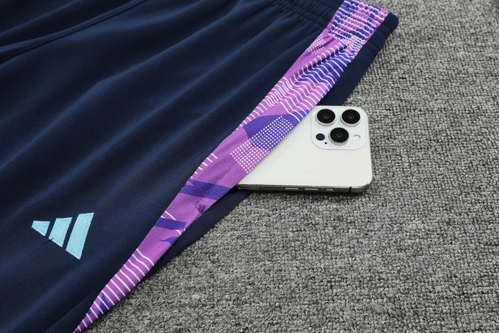 Argentina 2024/25 Pants - Navy Blue/Purple