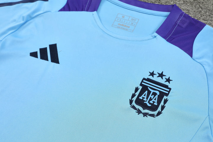 Argentina 2024/25 Training Kit - Light Blue/Navy Blue