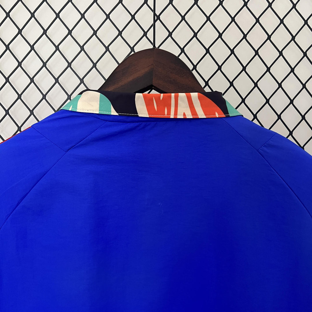 Arsenal 2024/25 Reversible Windbreaker Jacket - Navy Blue/Off-White