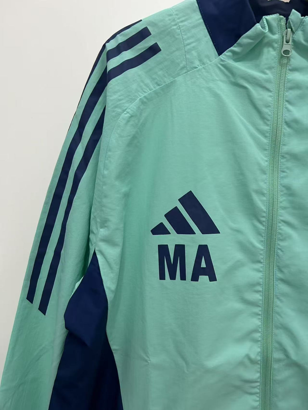 Arsenal Windbreaker Jacket - Turquoise