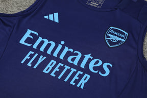 ARSENAL TANK TOP SET 2024/25 - DARK BLUE