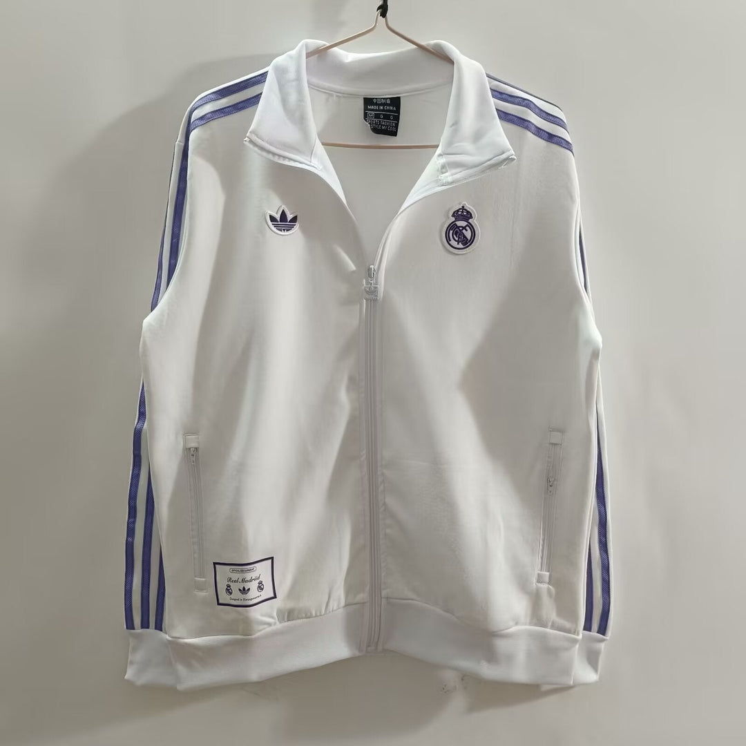 Real Madrid Windbreaker Jacket - White III