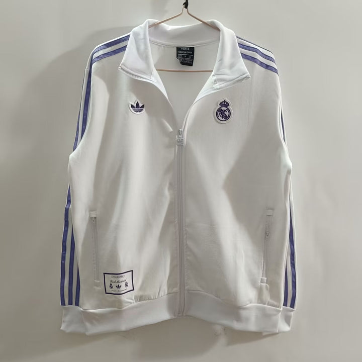 Real Madrid Windbreaker Jacket - White III