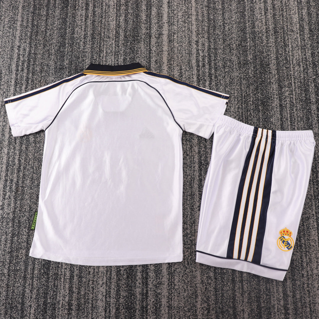 Real Madrid 98/99 Children's Home Retro Set