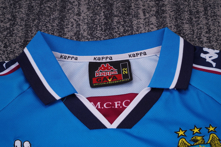 Manchester City 97/98 Children's Home Retro Set