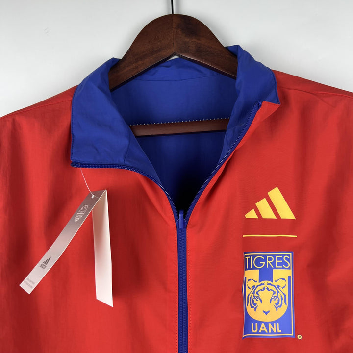Tigres Reversible Windbreaker Jacket - Blue/Red