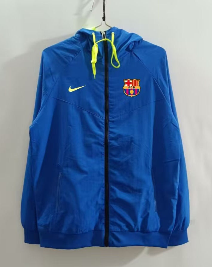 Barcelona Windbreaker Jacket - Blue II