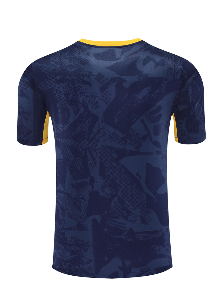 Inter Milan 2025/26 Training Shirt - Navy Blue/Yellow