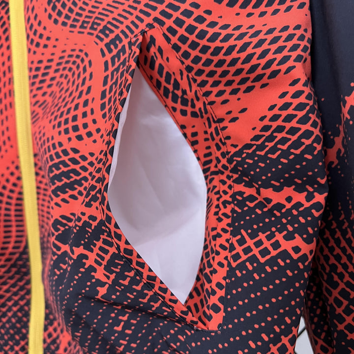 Manchester United Reversible Windbreaker Jacket - Orange/Yellow