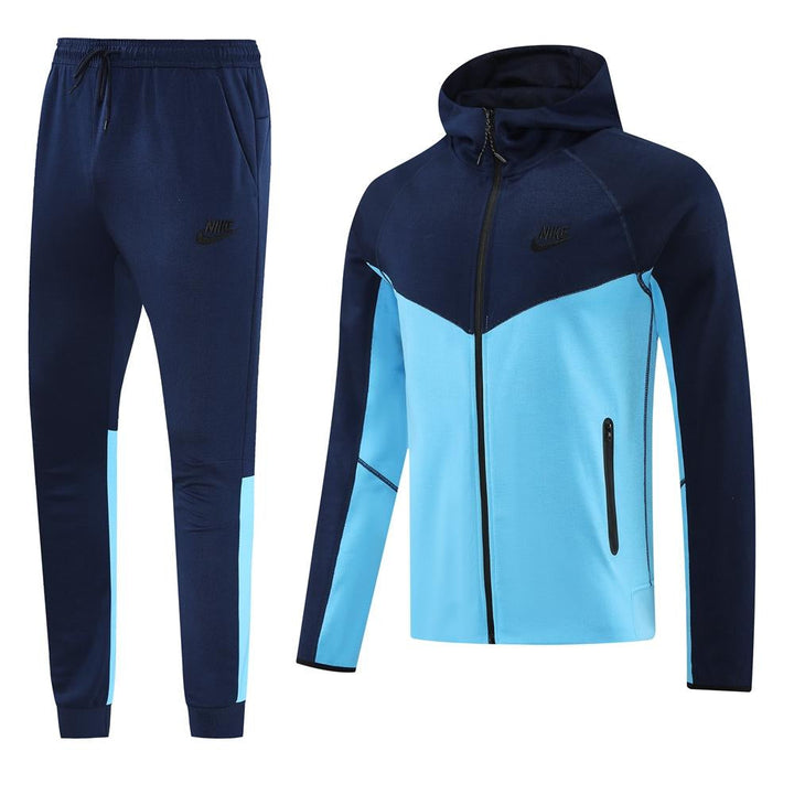 Nike Tech Fleece Set – Dark Blue/Light Blue