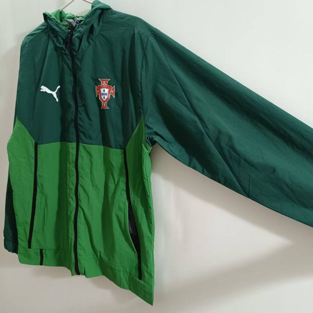 Portugal Windbreaker Jacket - Green