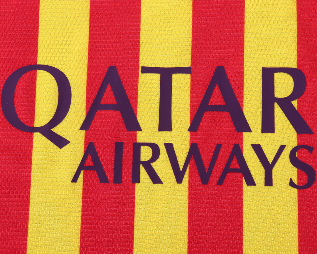 Barcelona 13/14 Children's Away Retro Set