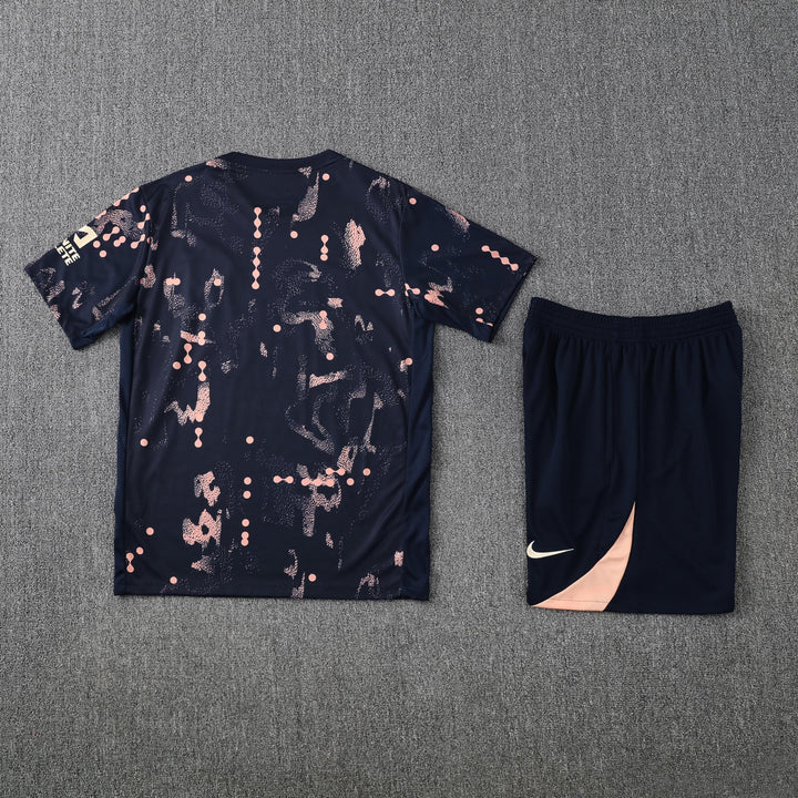 Chelsea 2025/26 Training Kit - Navy Blue/Salmon