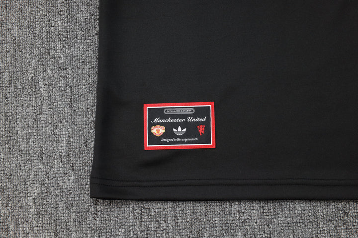 Manchester United Adidas Originals Jacket - Black