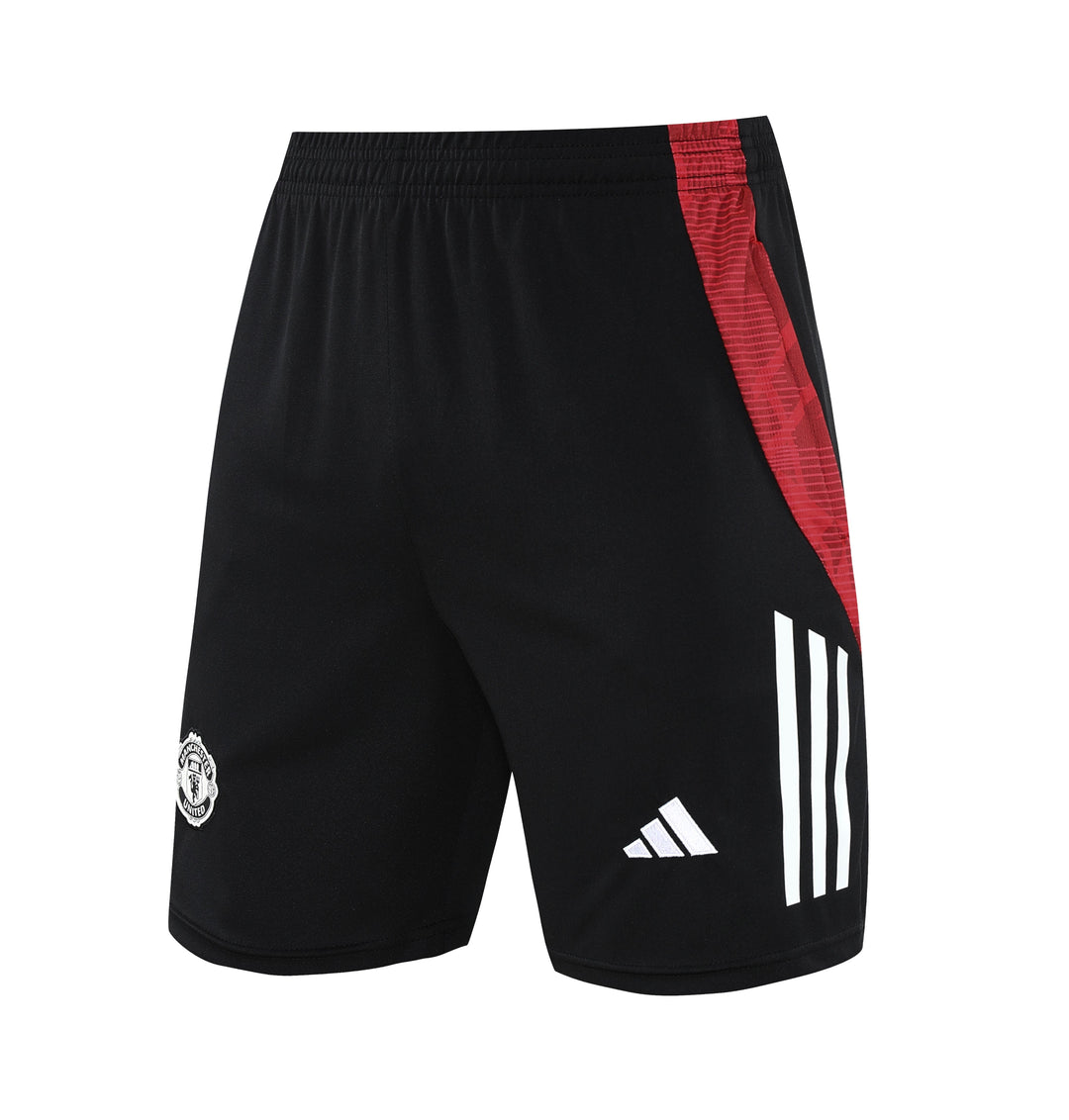 Manchester United 2025/26 Training Short - Black/Burgundy