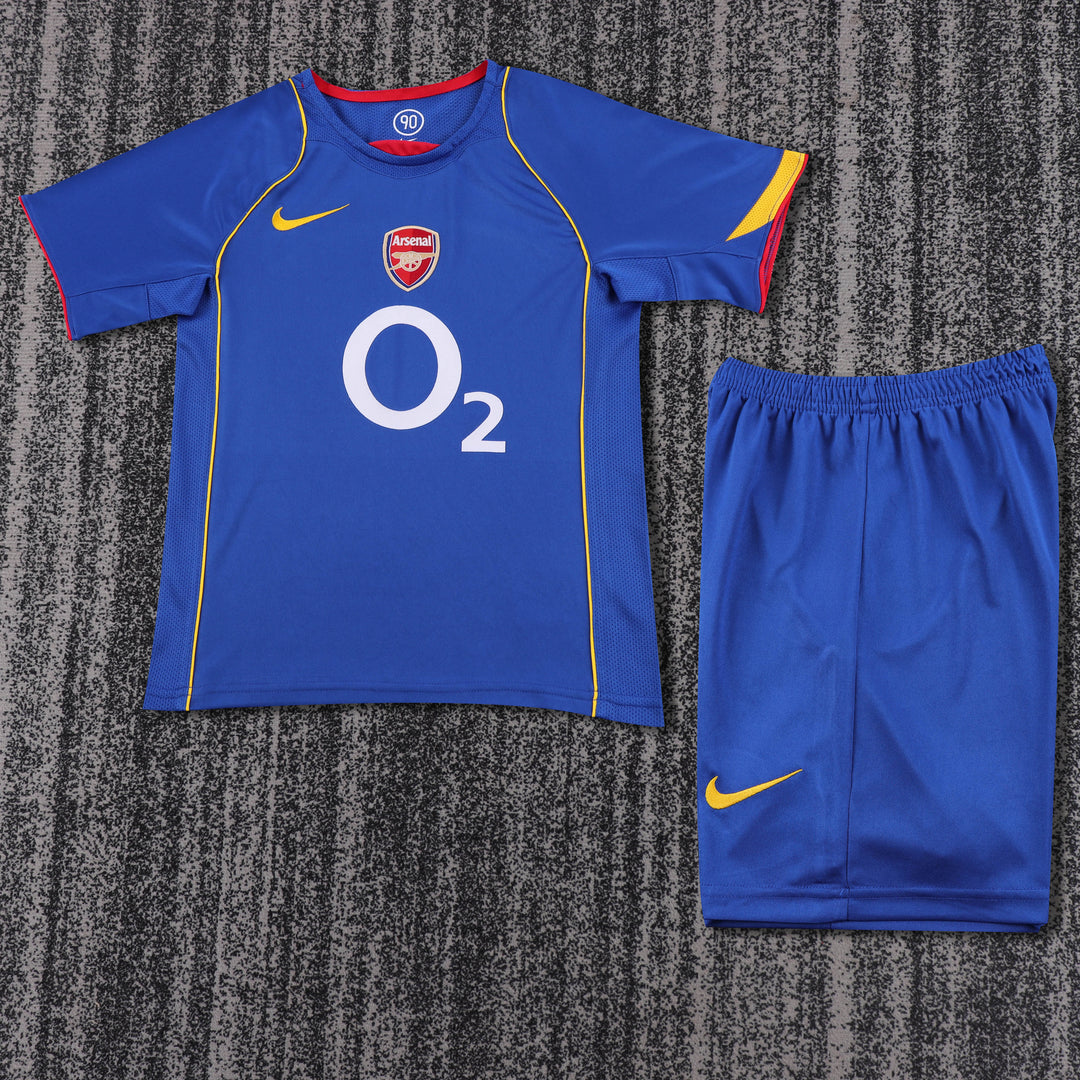 Arsenal 04/05 Children's Away Retro Set