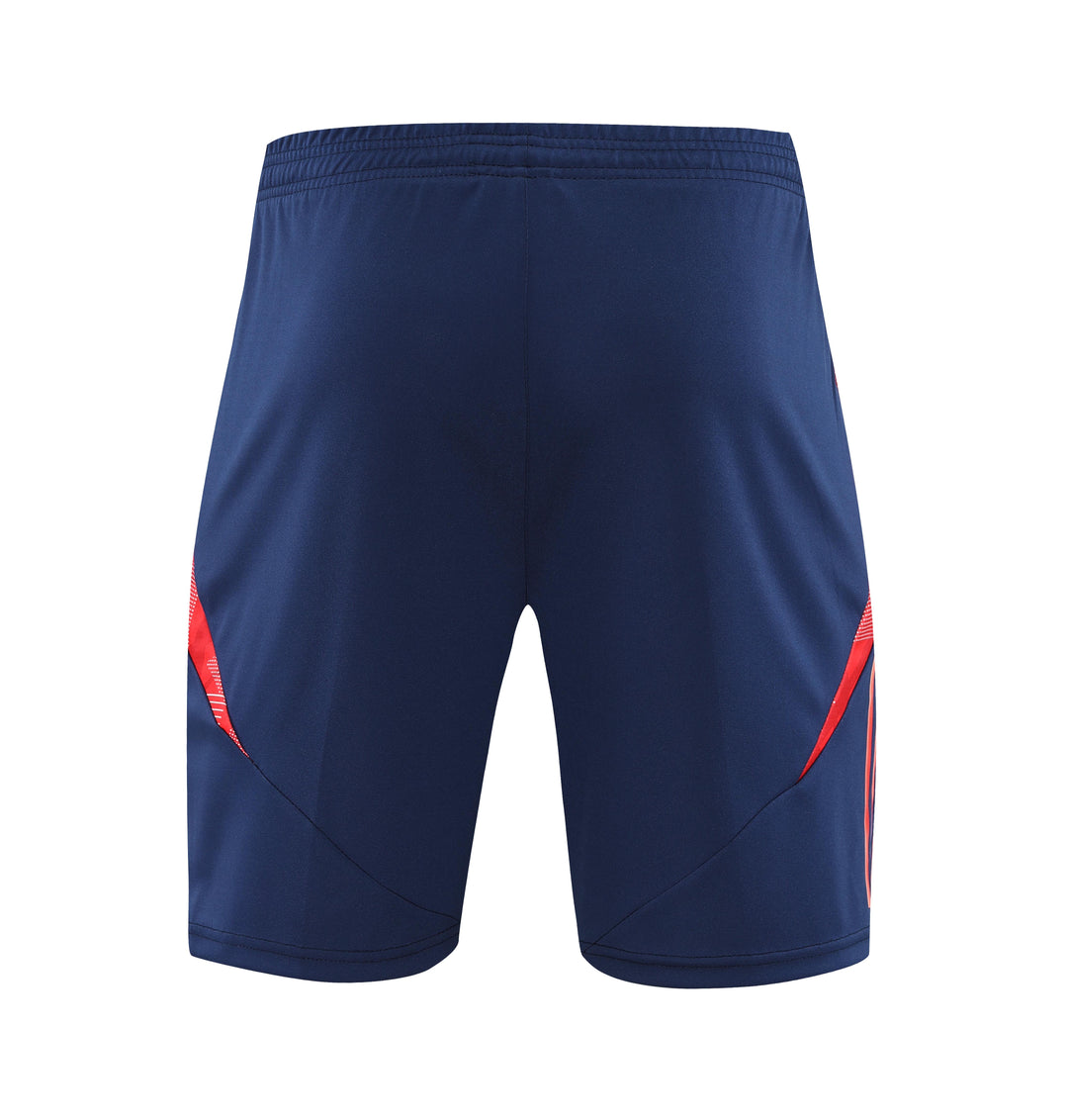 Manchester United 2024/25 Training Short - Navy Blue/Orange