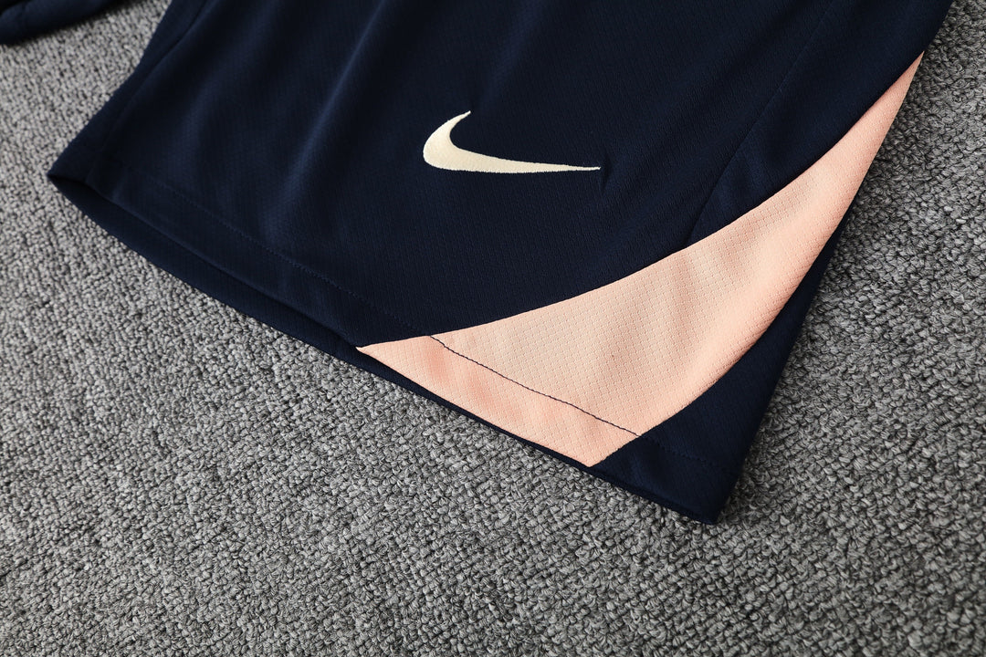 Chelsea 2025/26 Training Short - Navy Blue/Salmon