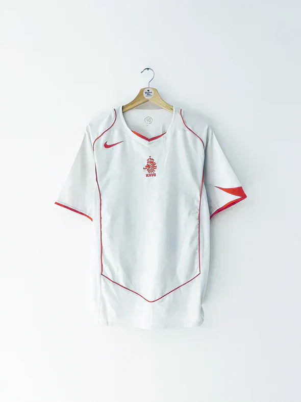 Netherlands 2004 Away Retro Shirt