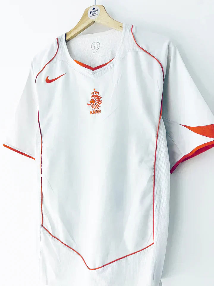 Netherlands 2004 Away Retro Shirt