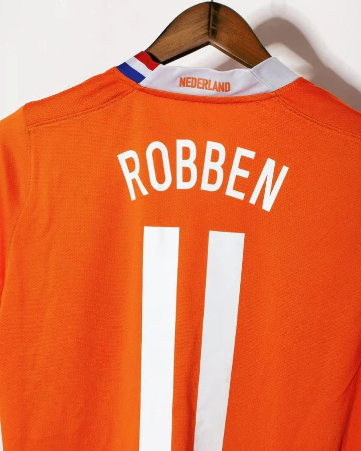 Netherlands 08/09 Home Retro Shirt - ROBBEN #11