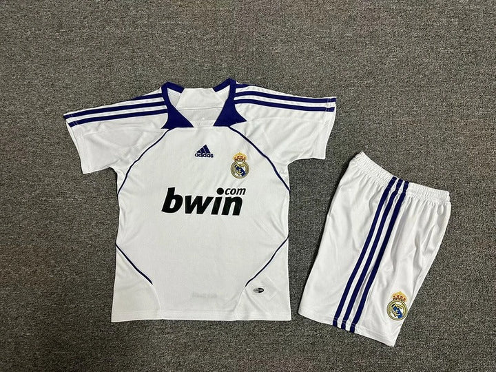 Real Madrid 07/08 Children's Home Retro Set