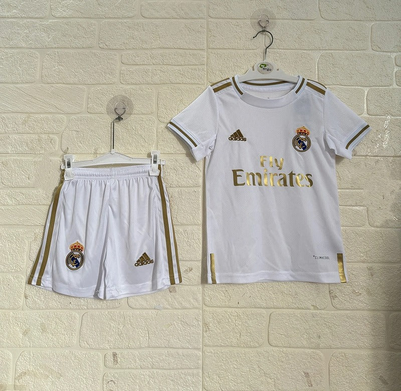 Real Madrid 19/20 Children's Home Retro Set