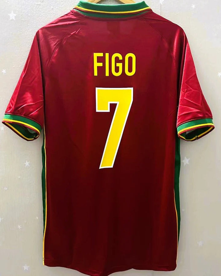 Portugal 98/99 Home Retro Shirt - FIGO #7